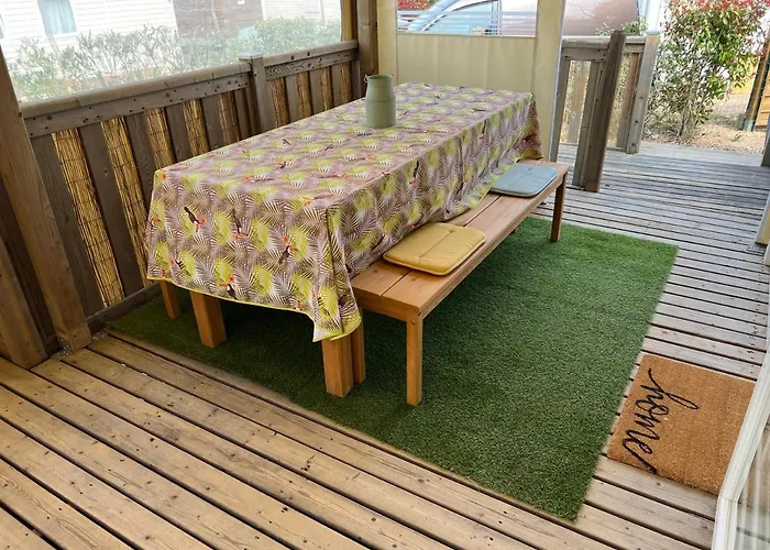 Joli Mobil-Home De Vacances, Ideal Pour Les Familles