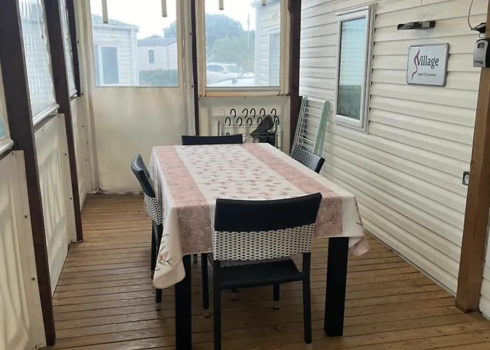 Mobil Home Avec Wifi Gratuit-6-8 Personnes