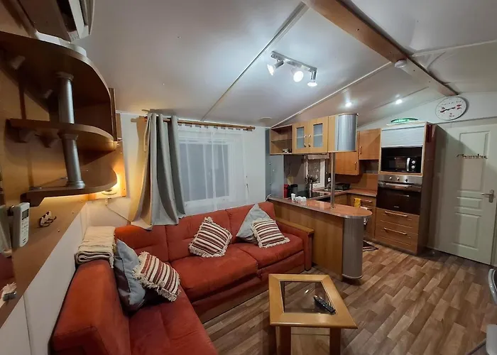 Mobilhome Paisible Et Verdoyant