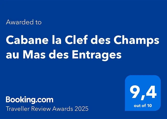 Cabane La Clef Des Champs Au Mas Des Entrages