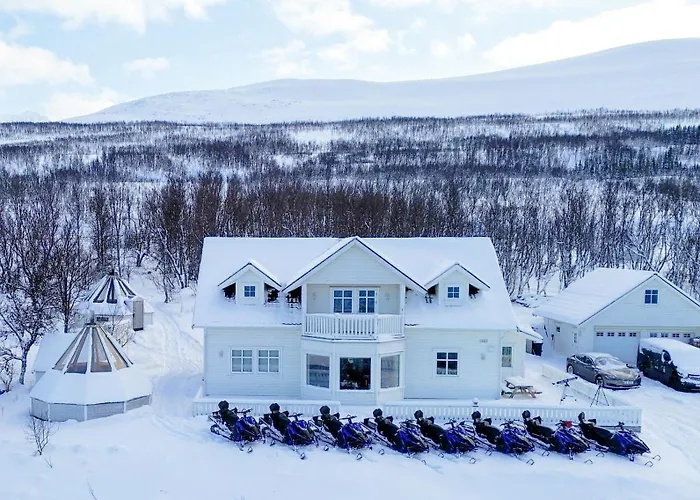 Countryside Tromso- Cozy Glass- Roof Cabins- Aurora Wonderland