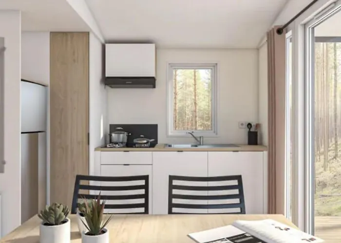 Mobil Home Confortable Avec Terrasse - Api-1-52-1260