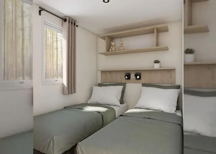 Mobil Home 2 Chambres Avec Terrasse - Api-1-52-1265