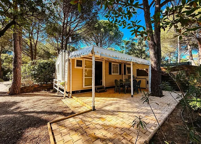 Chalets With Kitchen Outside At Camping Lei Suves - Joycasa