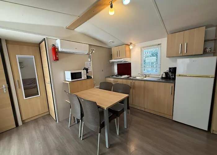 Chalets With Kitchen Outside At Camping Lei Suves - Joycasa
